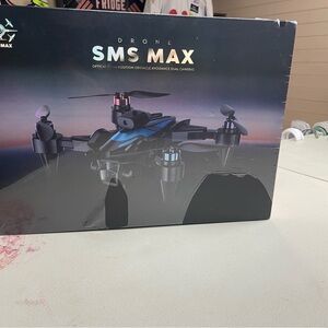 SMS max 4k Drone - Black and Blue